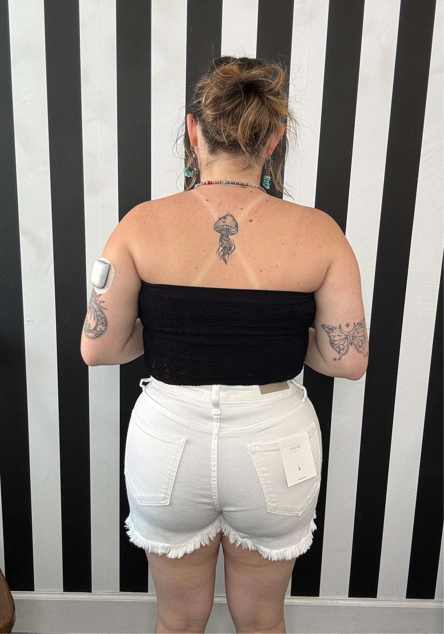 Highrise Buttoned Skort