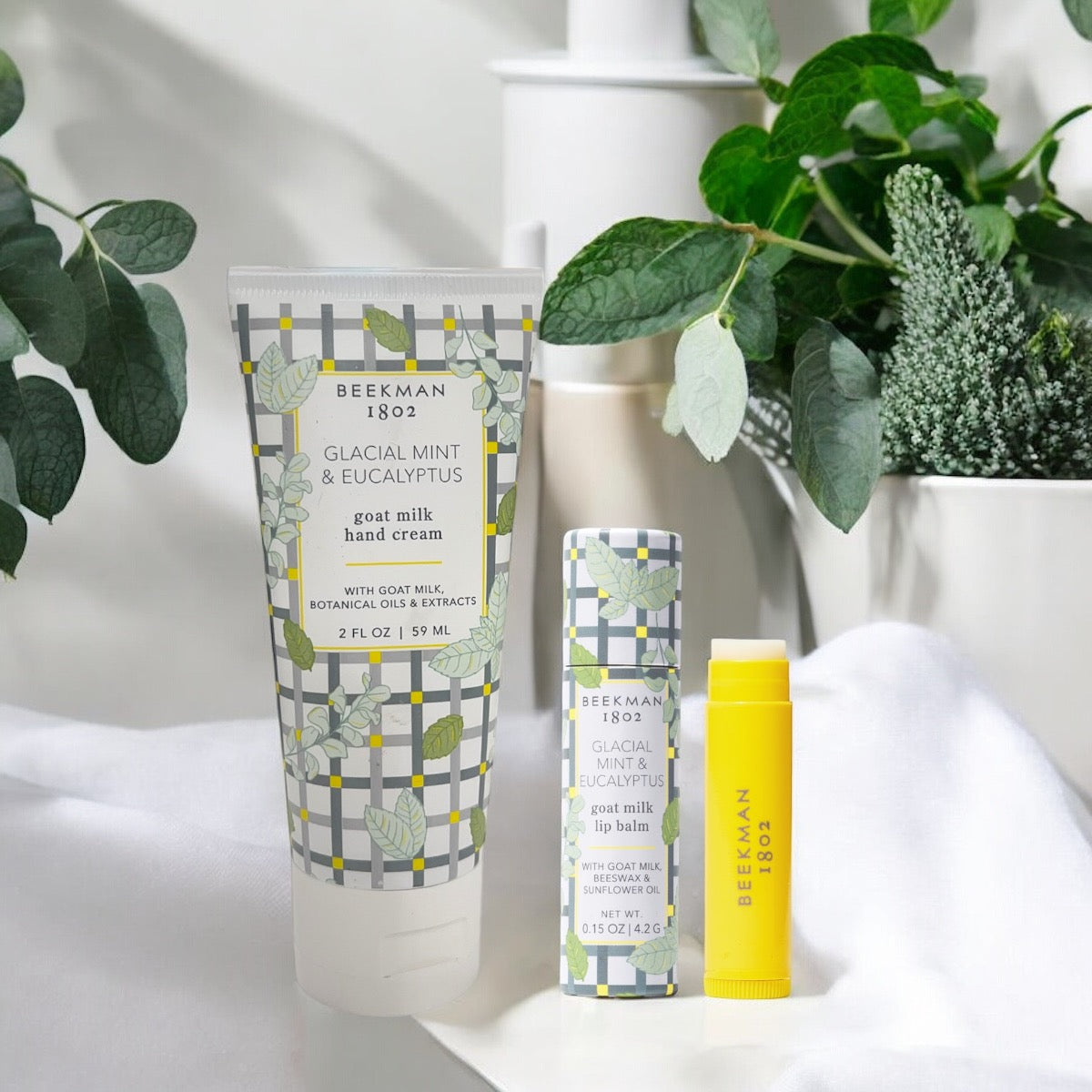 Mint & Eucalyptus Hand Cream & Lip Balm