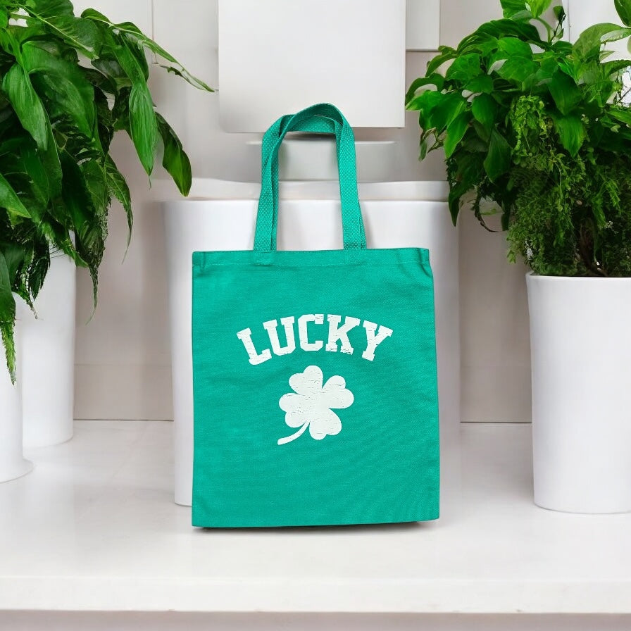 Lucky Clover Tote Bag