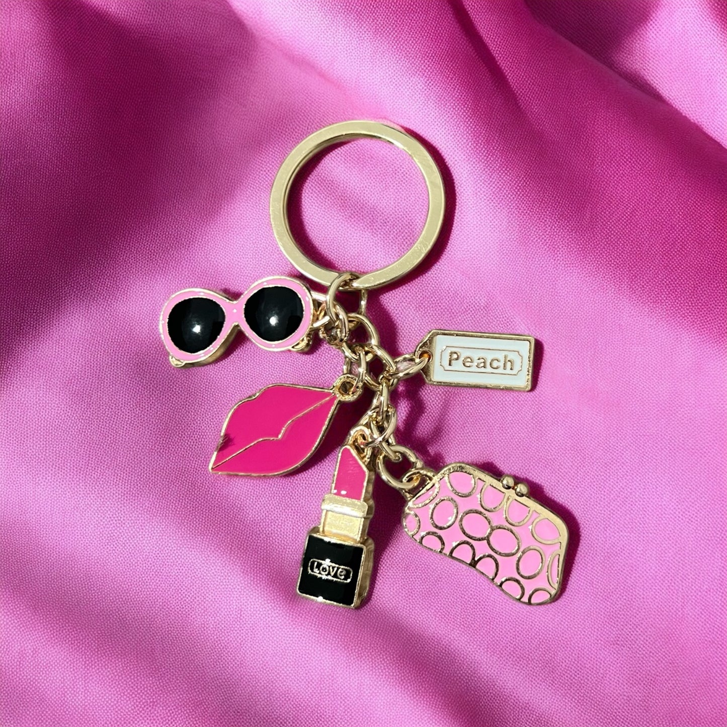 Fashionista Beauty Keychain