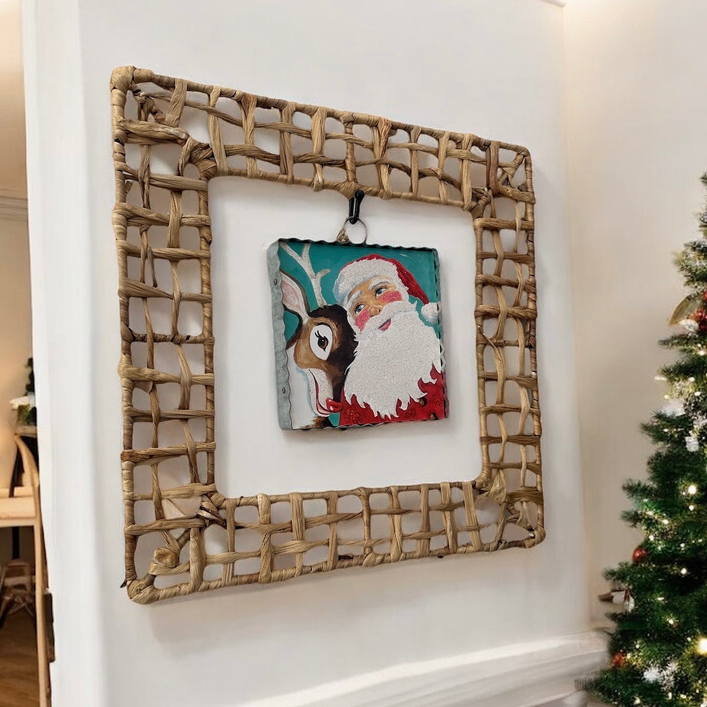 Santa & Rudolph Charm