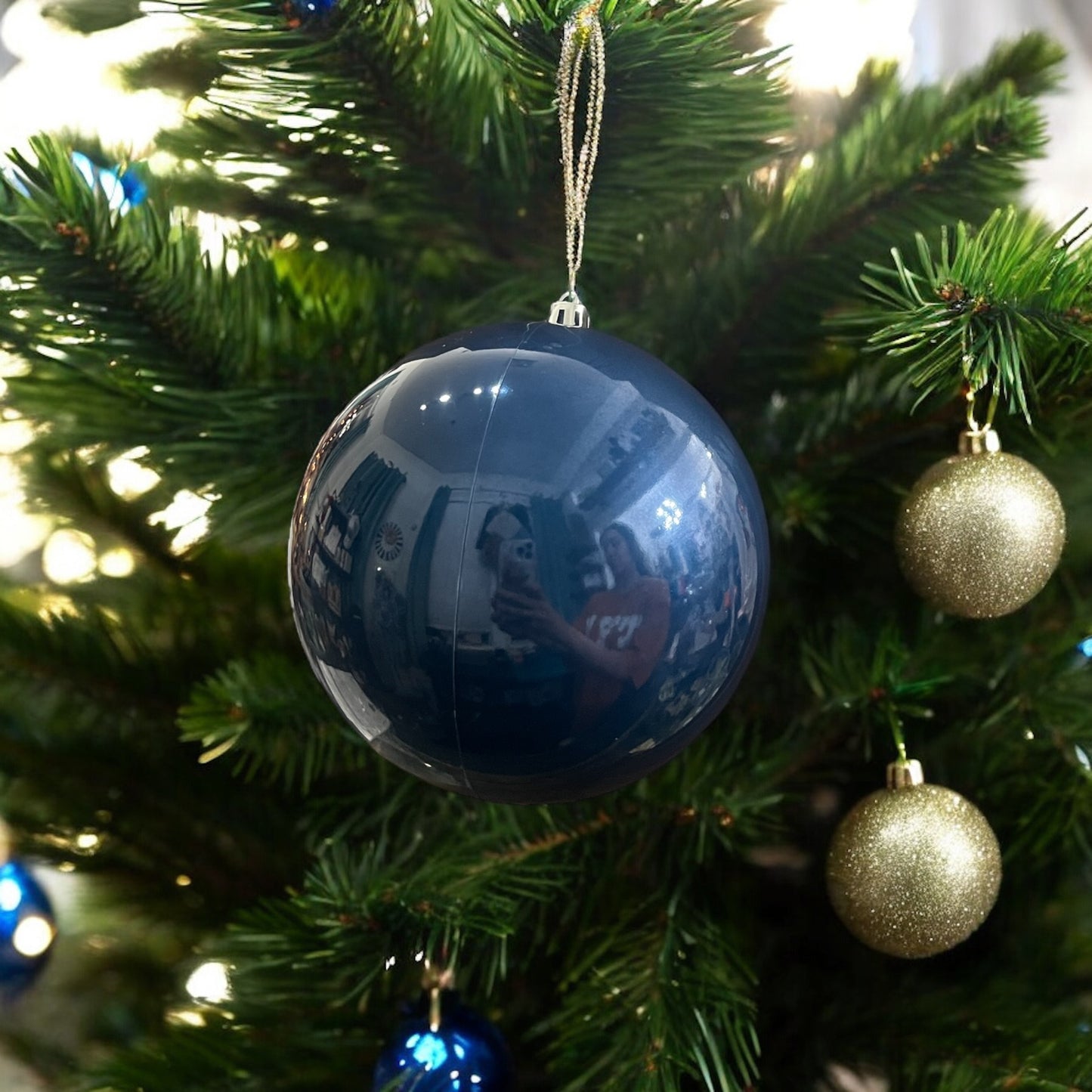 Midnight Blue Pearl Ornament