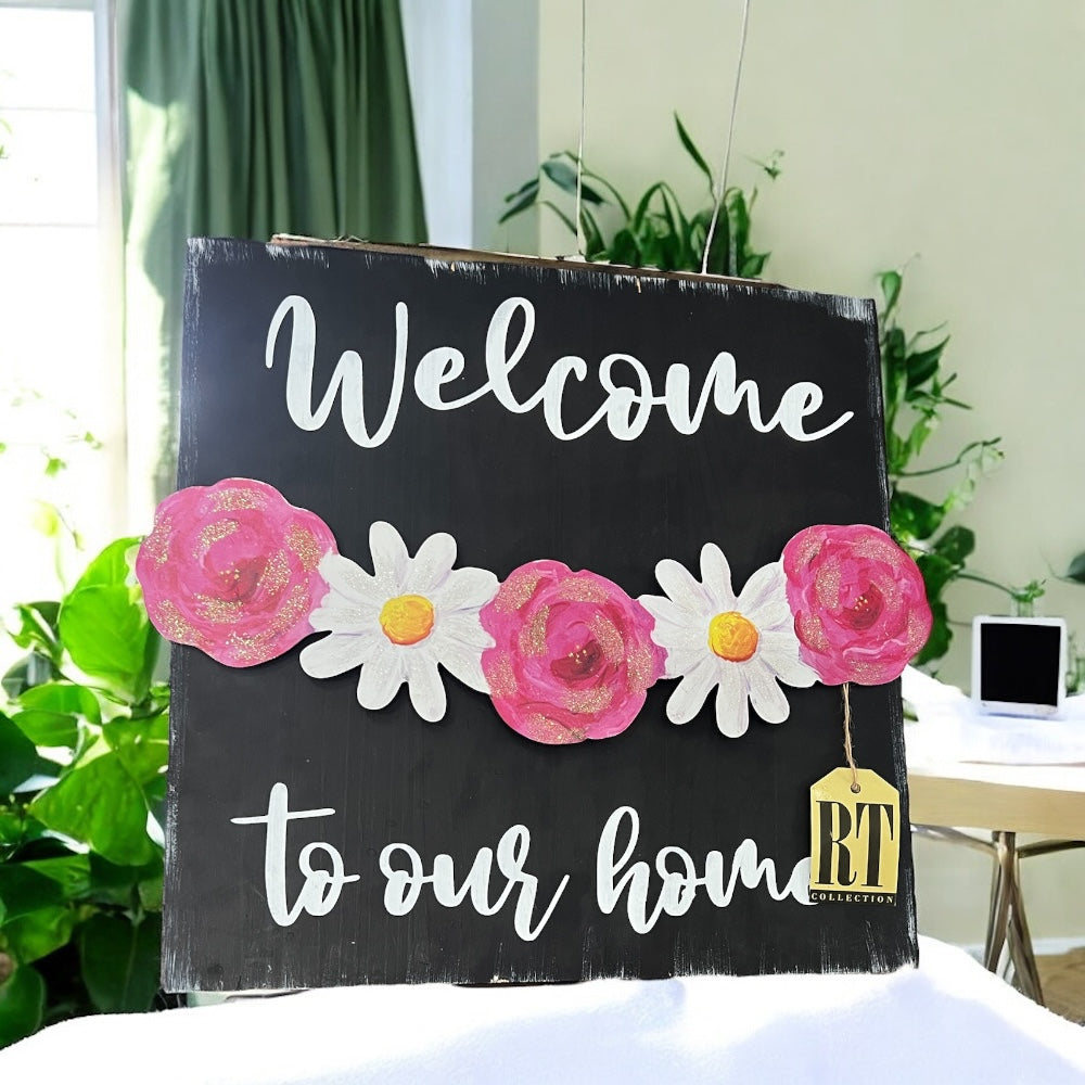 Round Top Flower Spring Garland