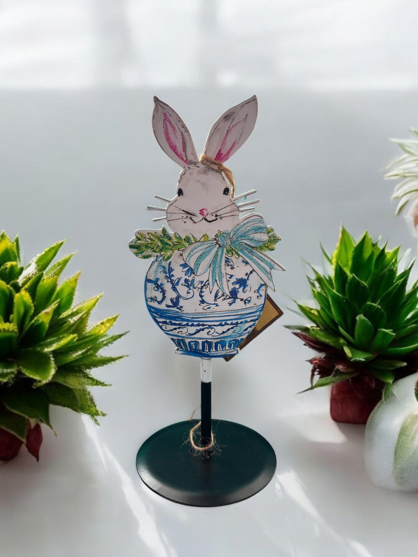 Bunny In Egg Finial