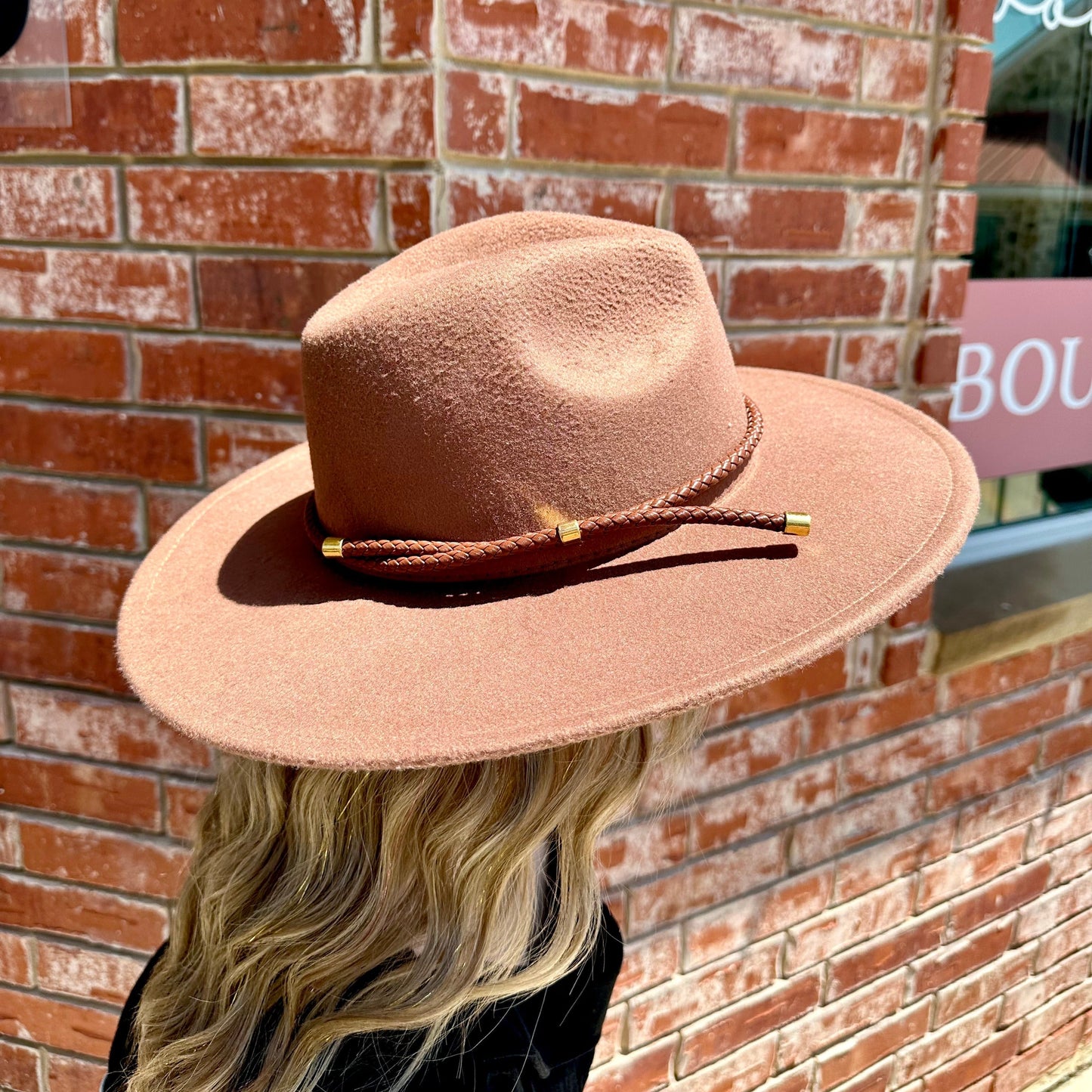 Brown Felt Hat