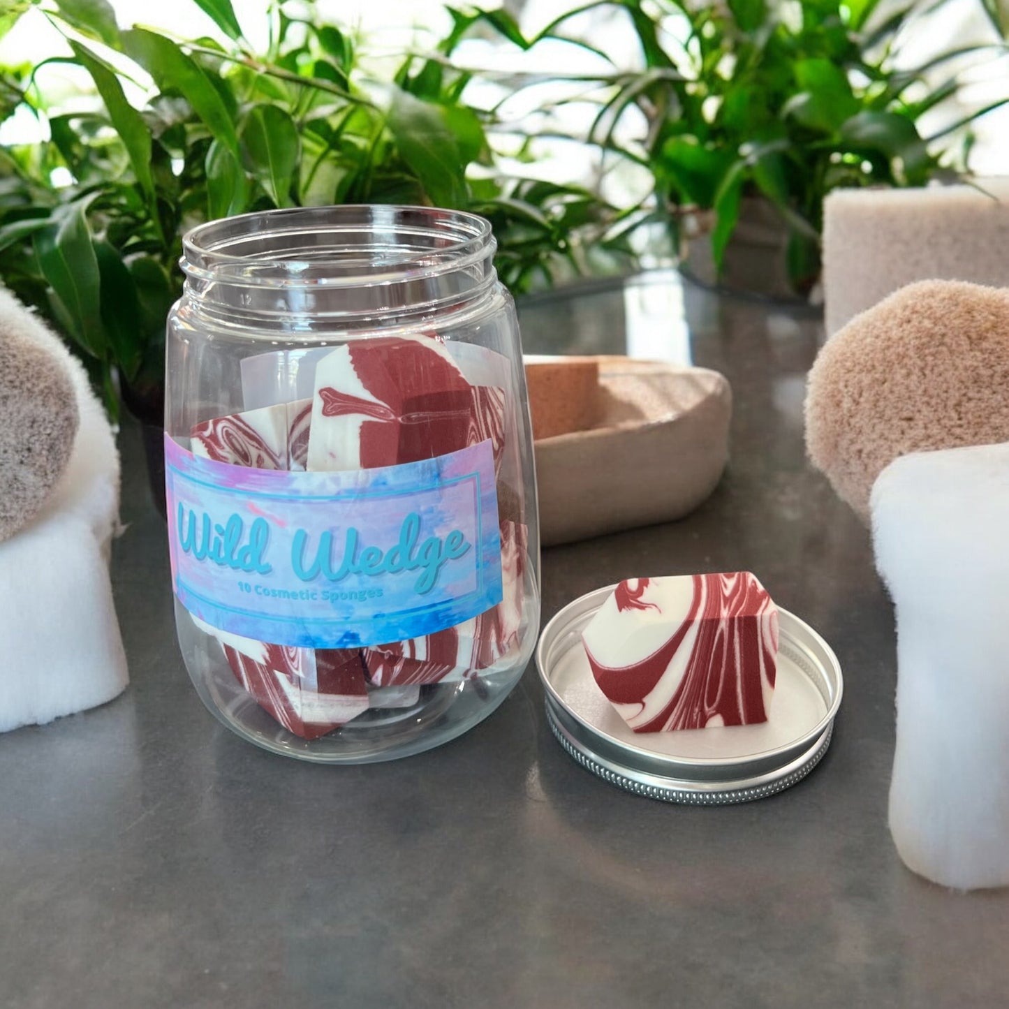 Cosmetic sponges