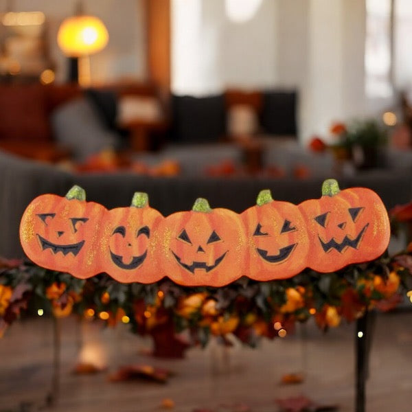 Round Top Jack o’ Lantern Garland