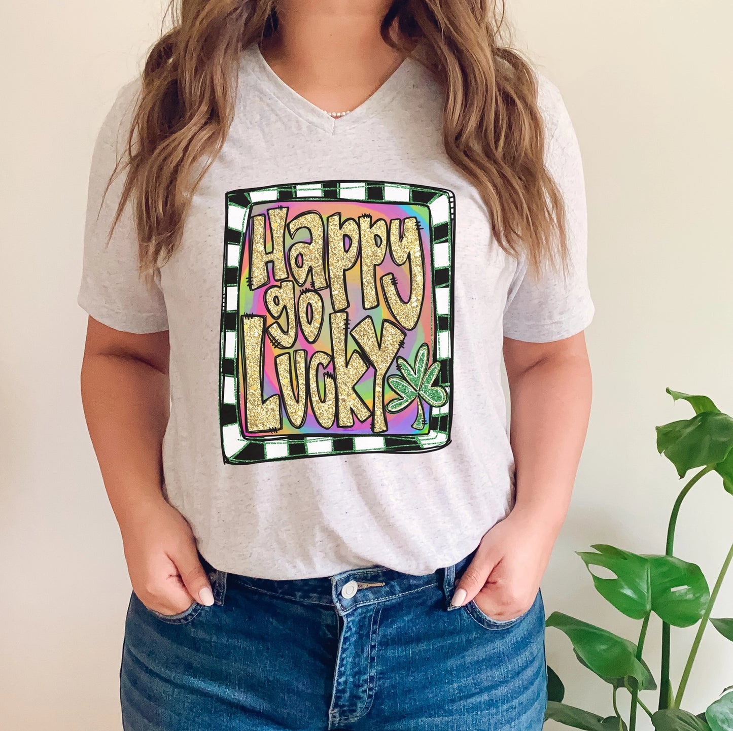 "Happy Go Lucky" T-Shirt