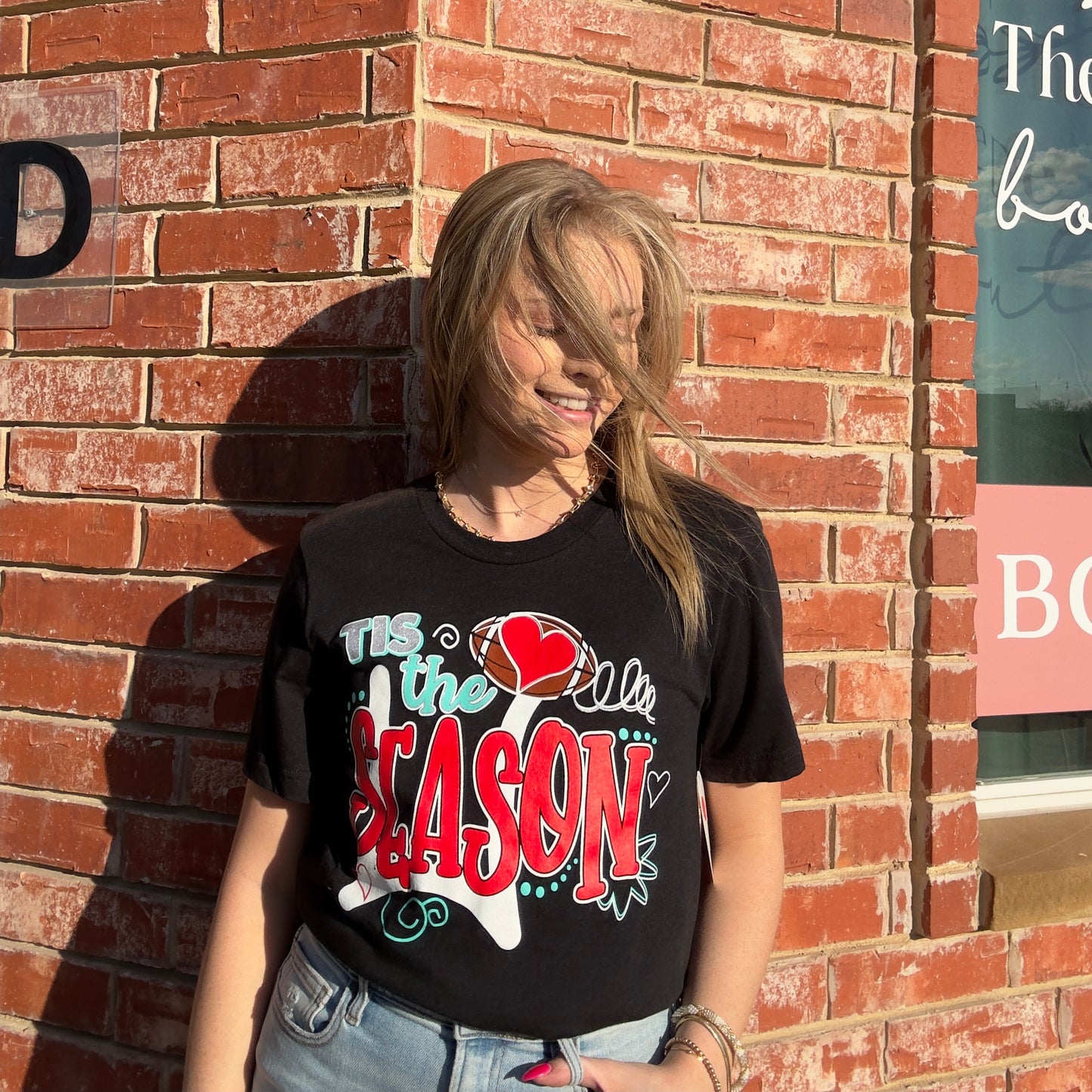 “Tis the Season” Football T-Shirt
