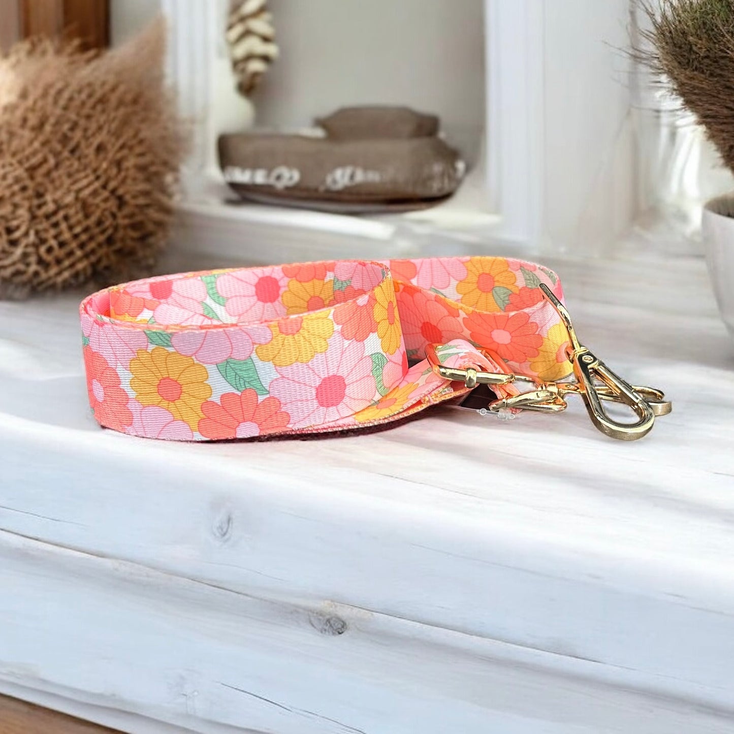 Adjustable Floral Strap