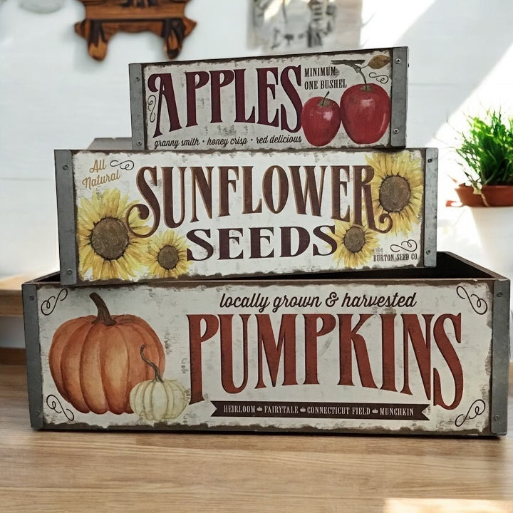 Wooden Produce Crates