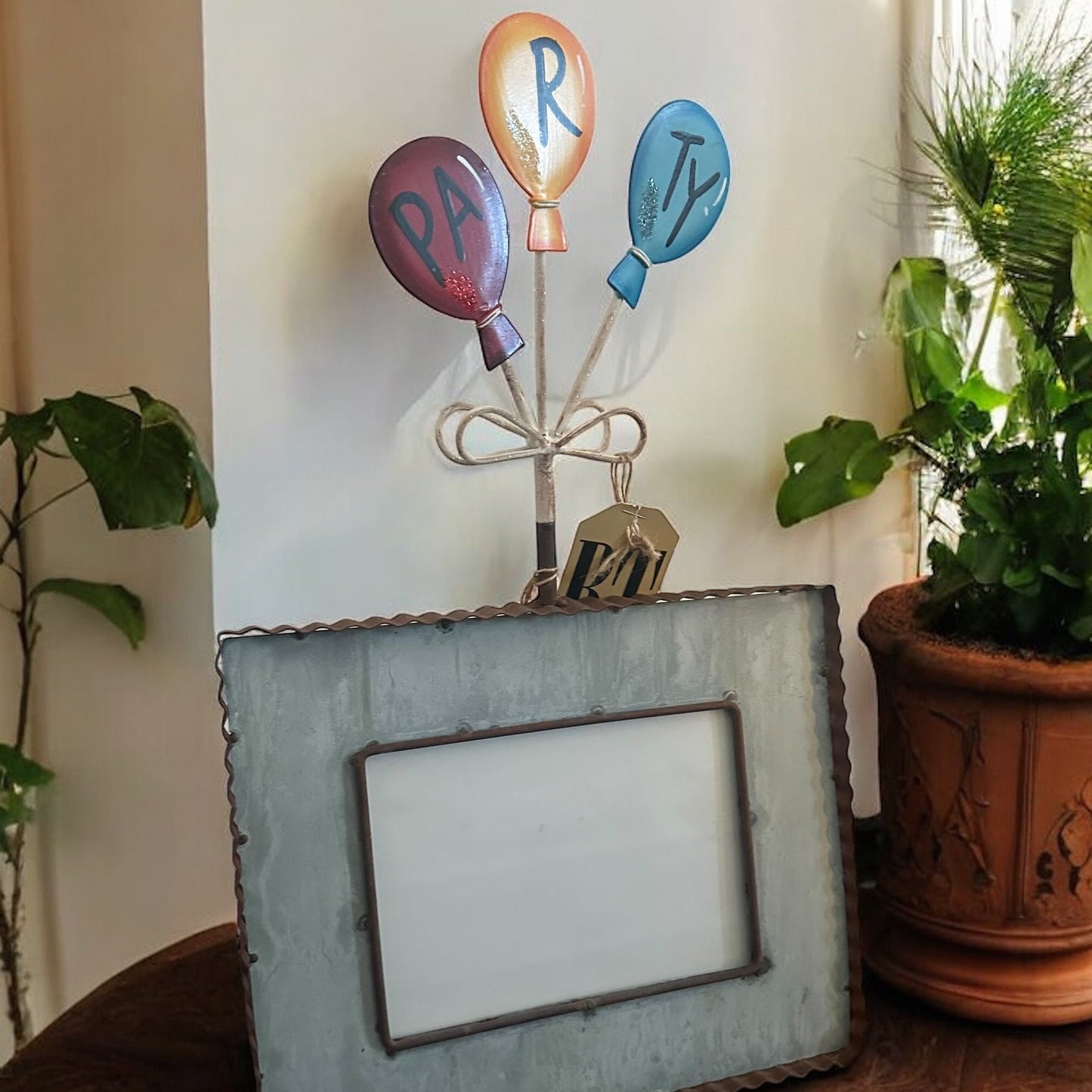 Round Top “Party” Balloon Finial