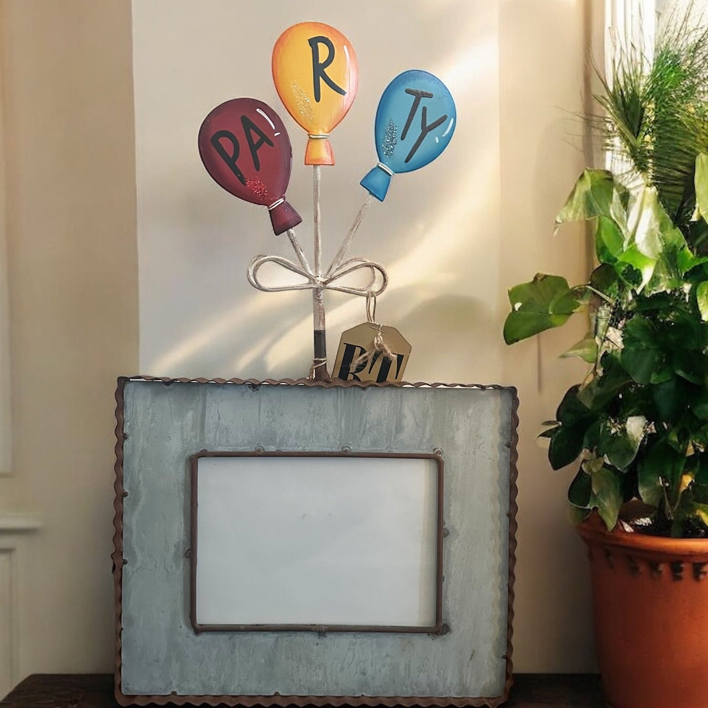 Round Top “Party” Balloon Finial
