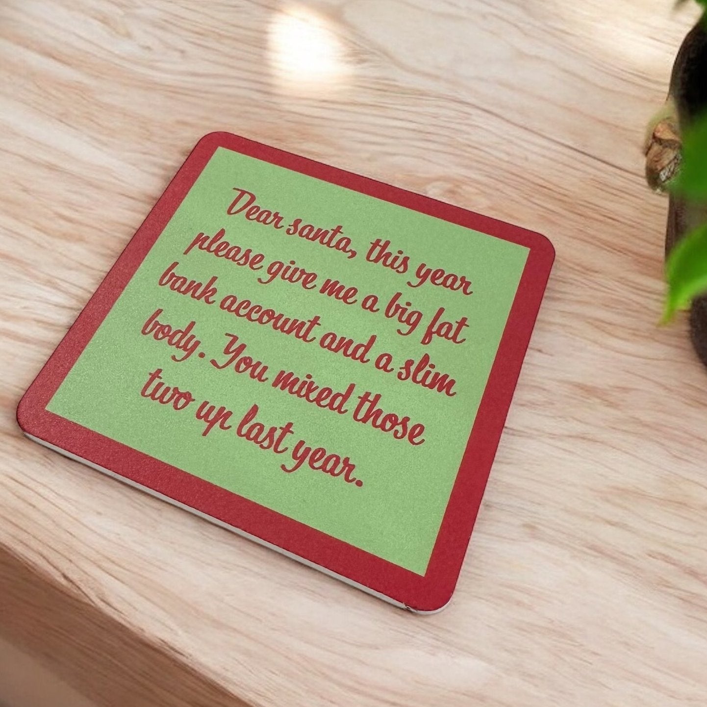 Custom Sayings Coasters