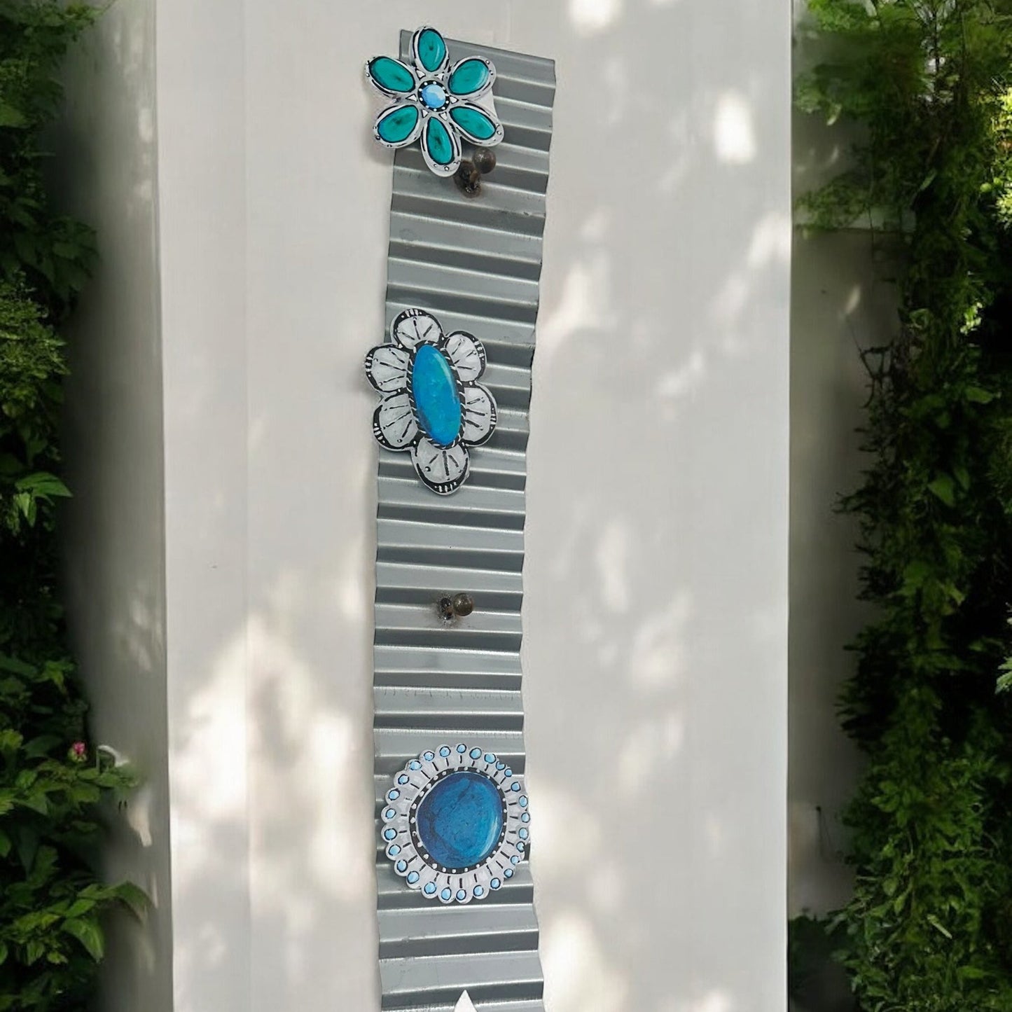 Turquoise Concho Magnets