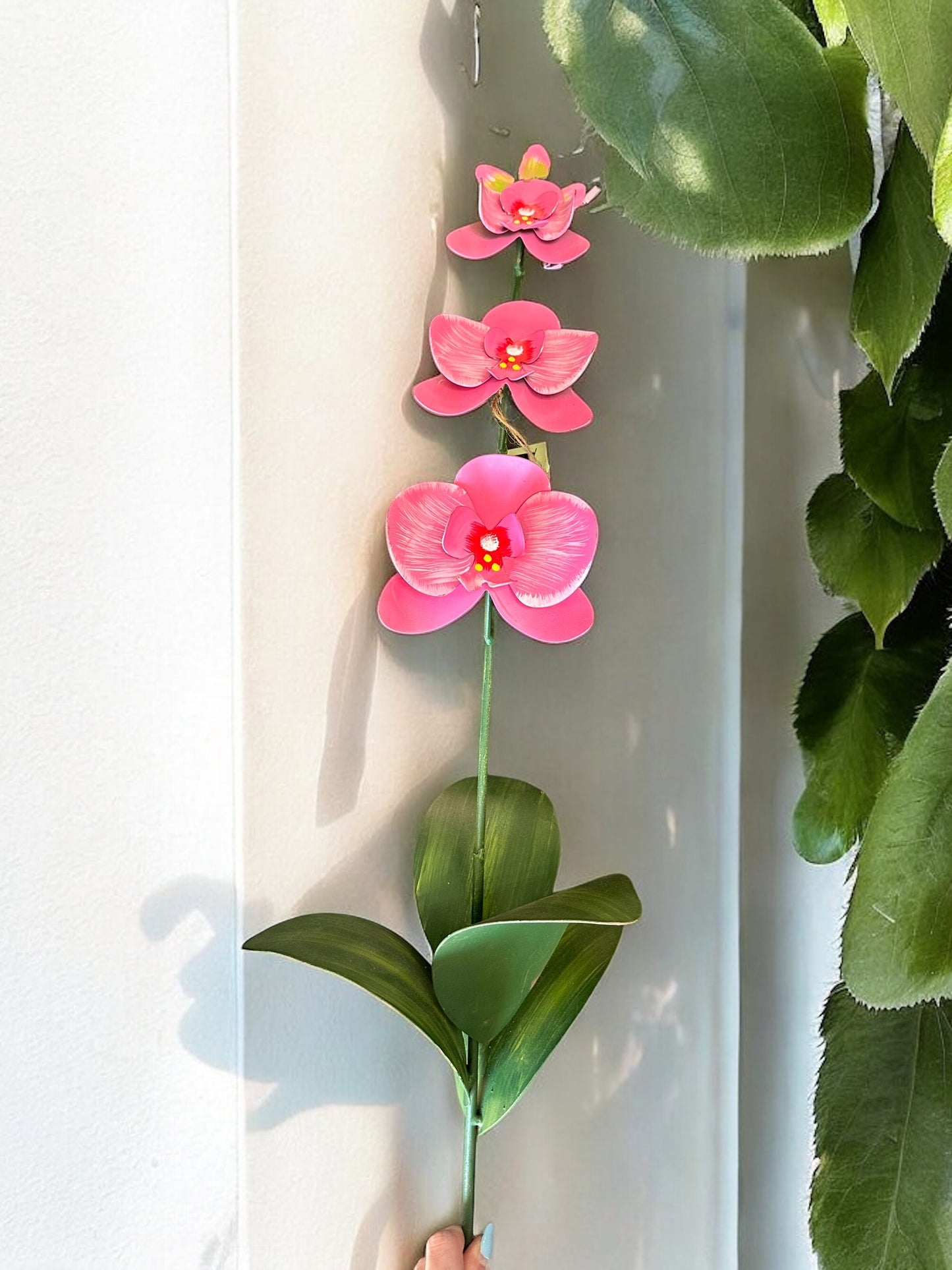 Round Top Orchid Yard Stake