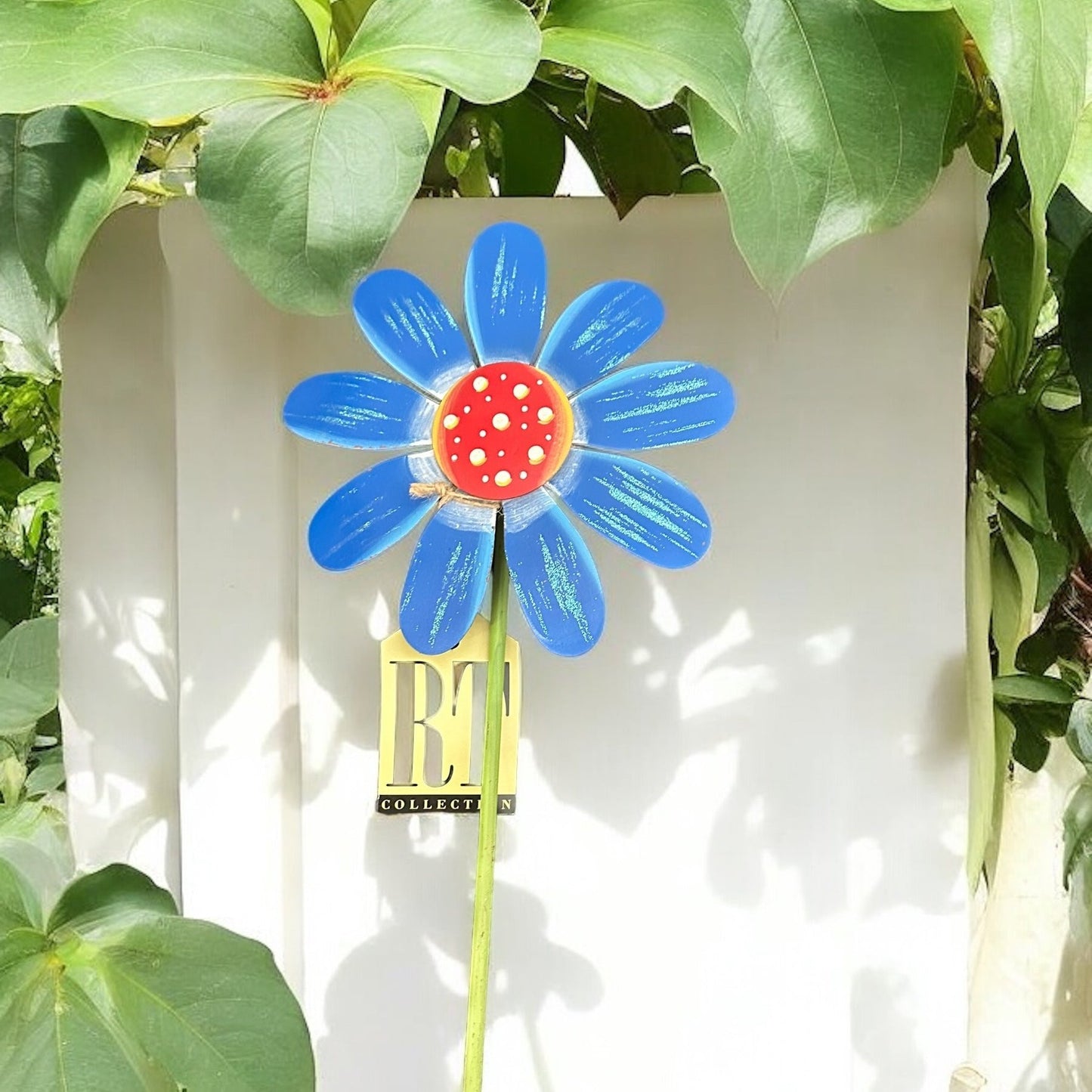 Red, White, & Blue Flowers Stake