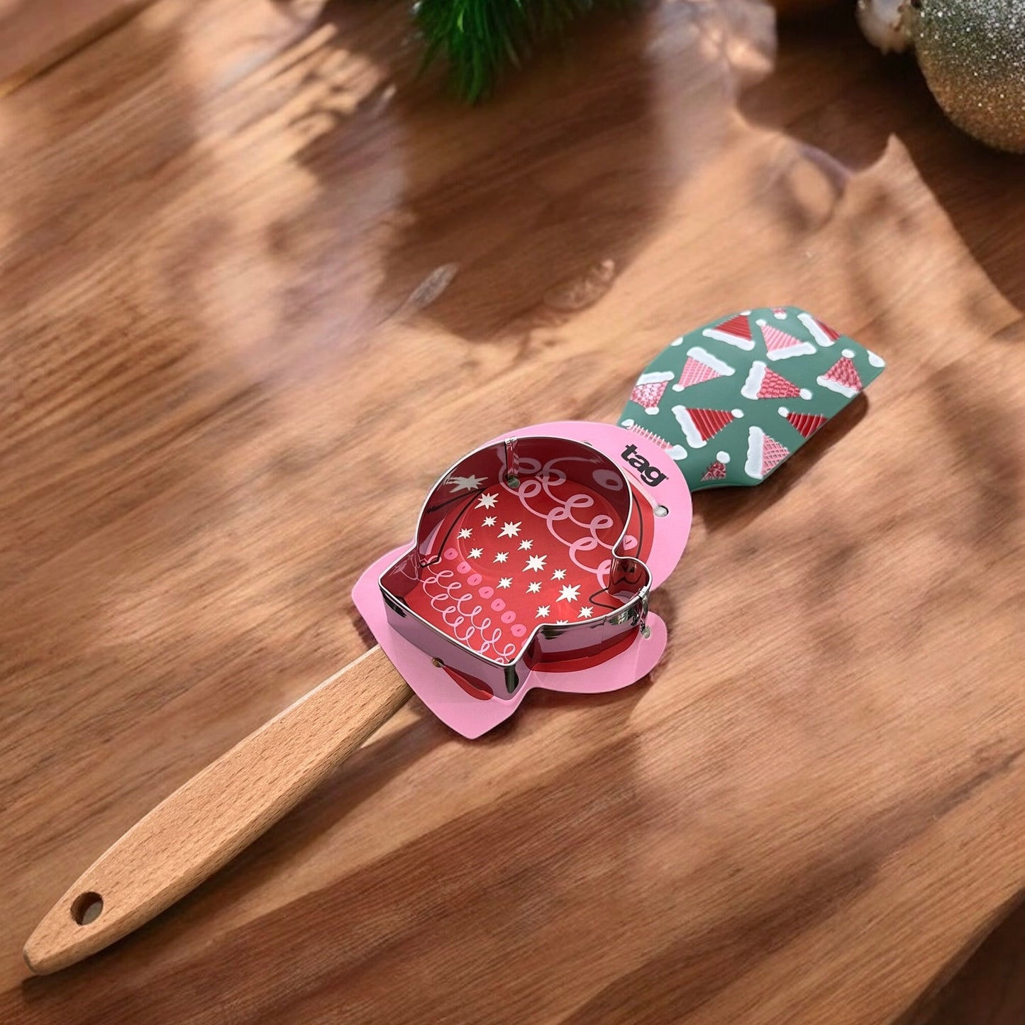 Christmas Cookie Cutter & Spatula Set