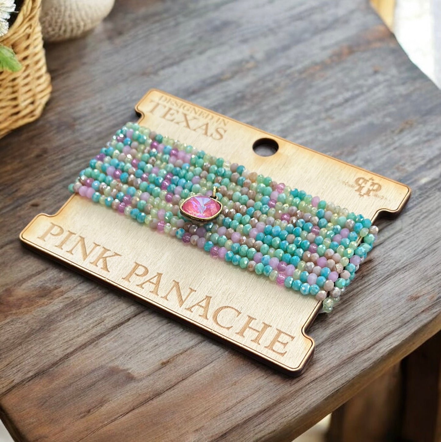 Faceted Beaded Bracelet Set