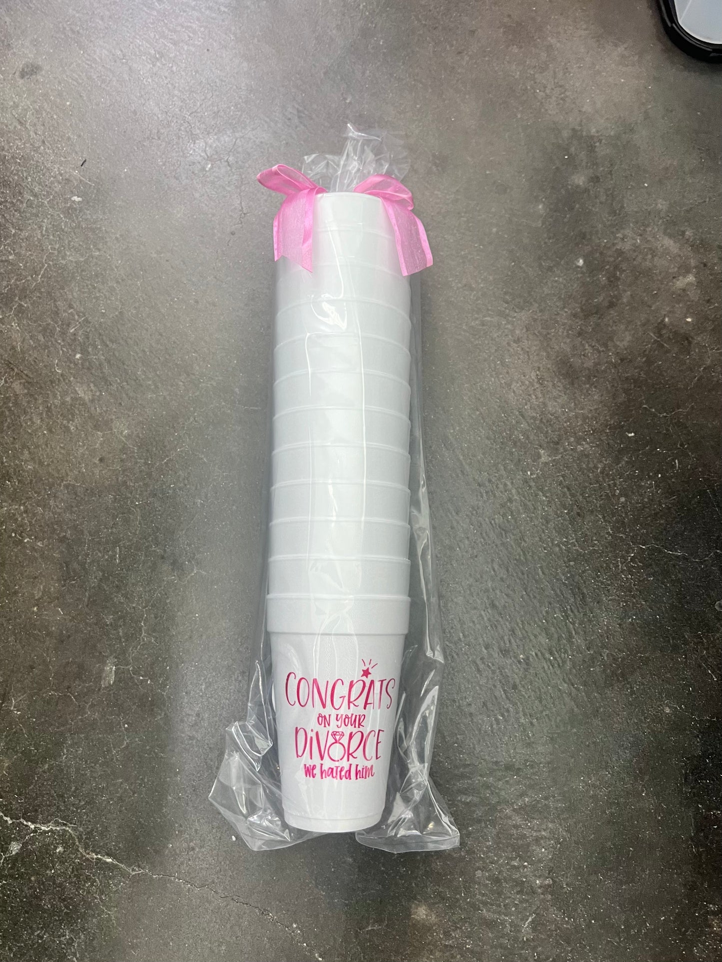 Custom Styrofoam Cups