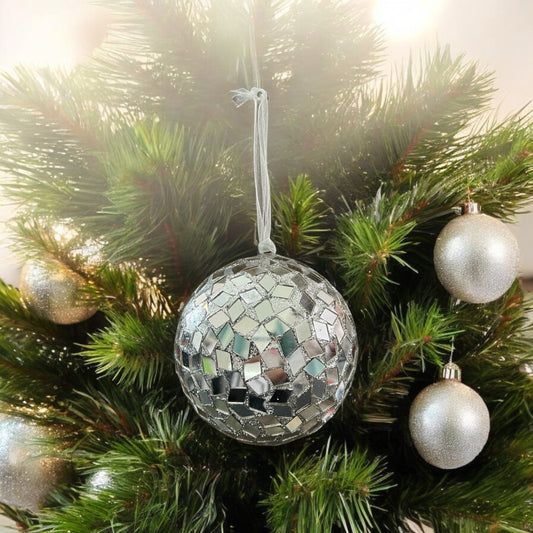 Mirror Disco Ball Ornament