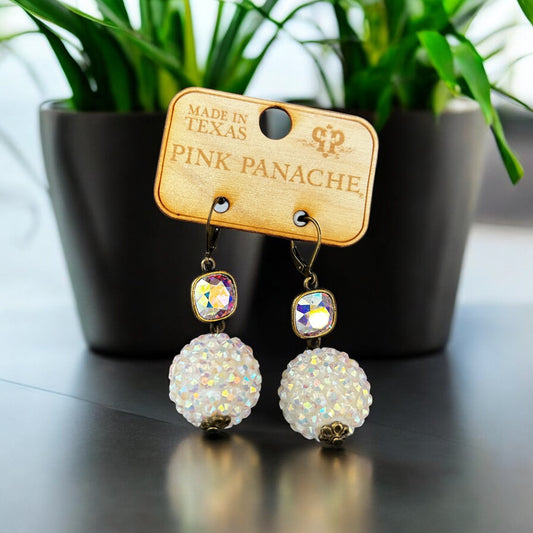 Crystal Ball Earring
