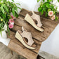 K Bye Taupe Wedge Sandals