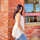 Satin Leopard Sleeveless Top