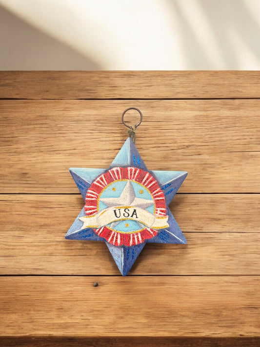 USA Star Charm