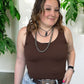 Ribbed reversible tank top
