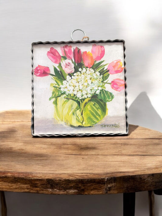 Cabbage Tulips Charm