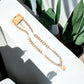 Faceted Bead Necklace with Austrian Crystal Pendant