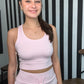 Racerback tank top