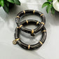 Set of 2 Acrylic Beaded Bracelets