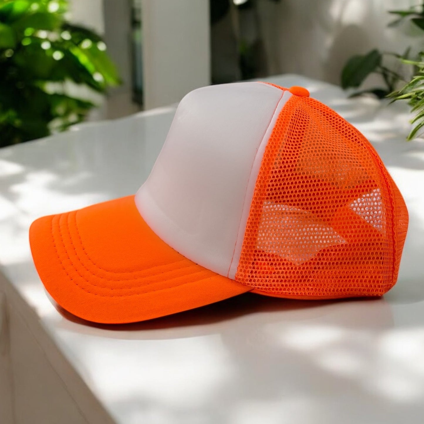 Adjustable Strapped Trucker Hat