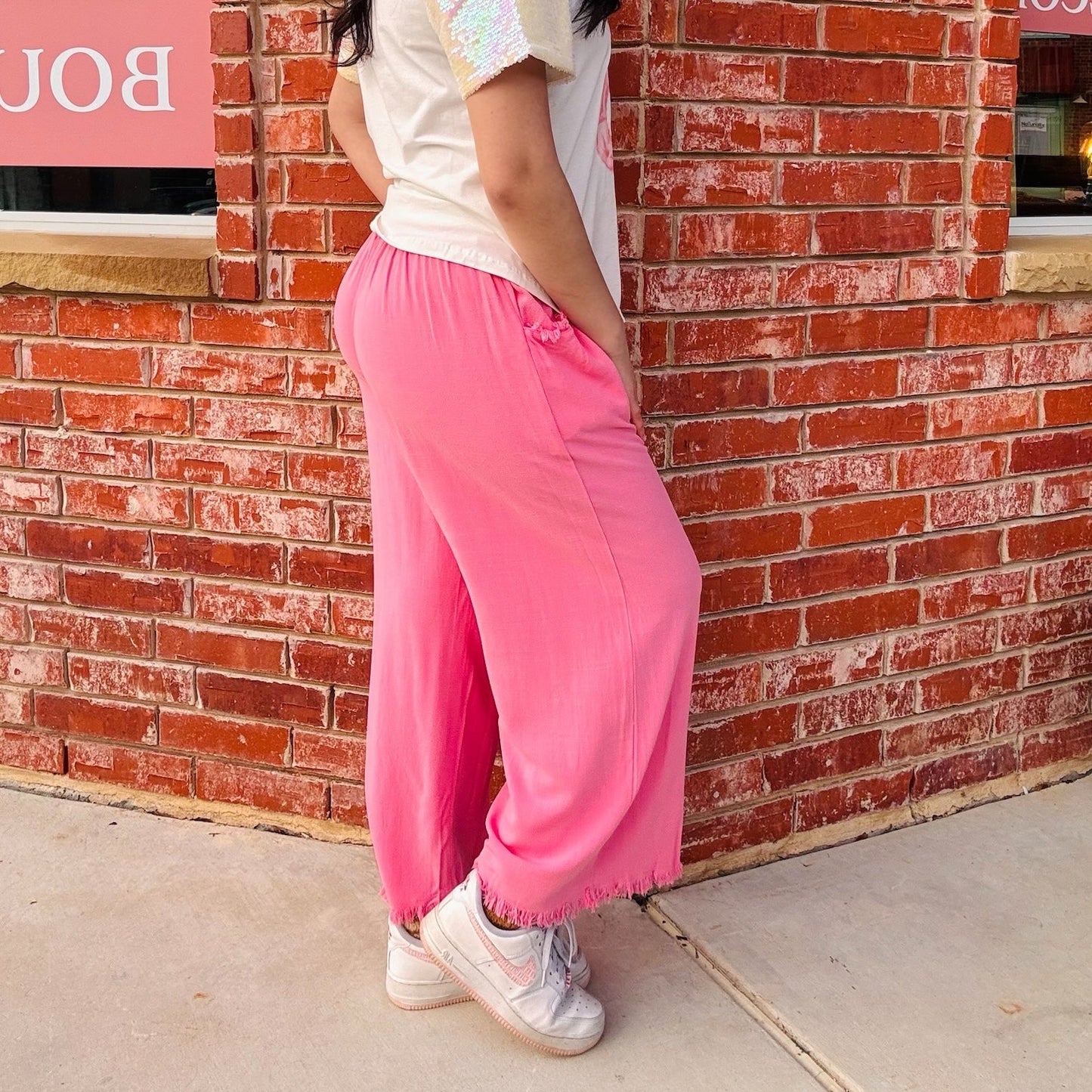 Linen Cotton Candy Pants