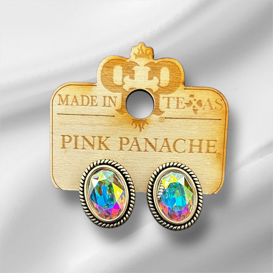 Oval Post Earring