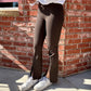 Cropped Flare Yoga Pants