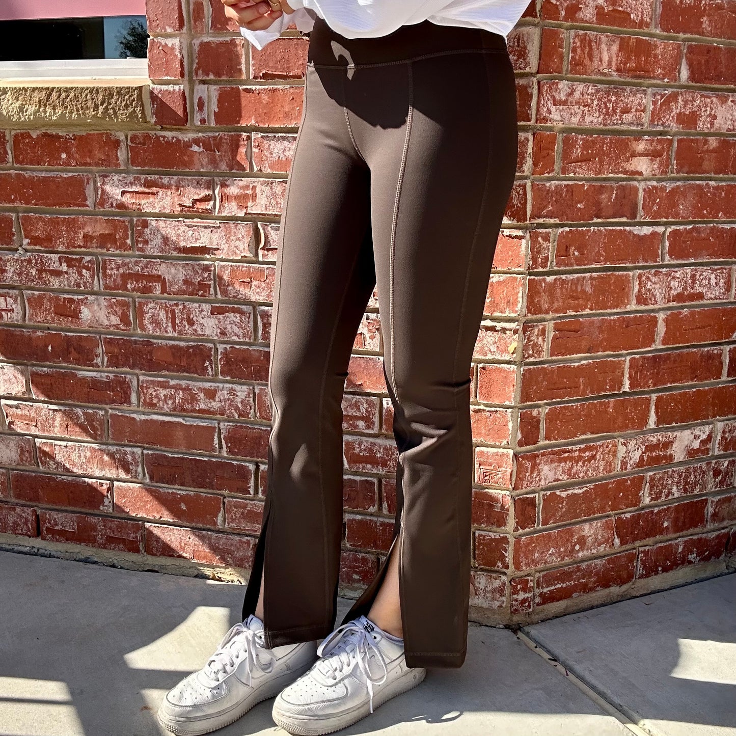 Cropped Flare Yoga Pants