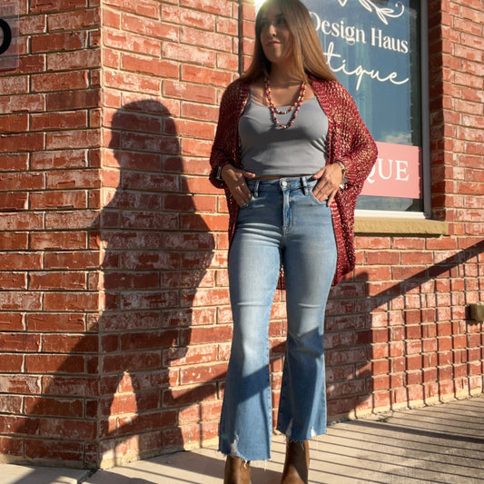 Happi High-Rise Flare Jean