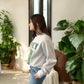 St.Patricks Lucky Girl Cowgirl Boots Sweatshirt