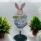 Bunny In Egg Finial