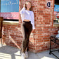 Cropped Flare Yoga Pants