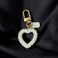 Heart Clip On Keychains