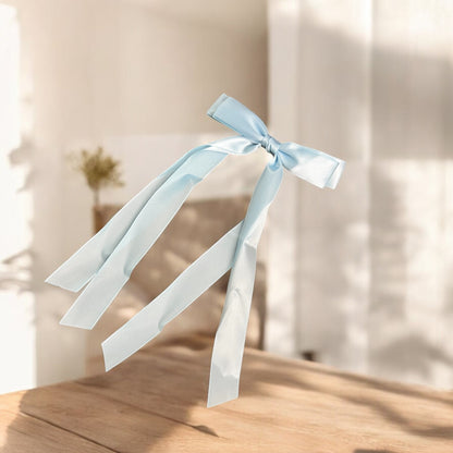 Satin Take a Bow Hair Clip Bows