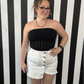 Highrise Buttoned Skort