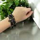 Set of 2 Acrylic Beaded Bracelets
