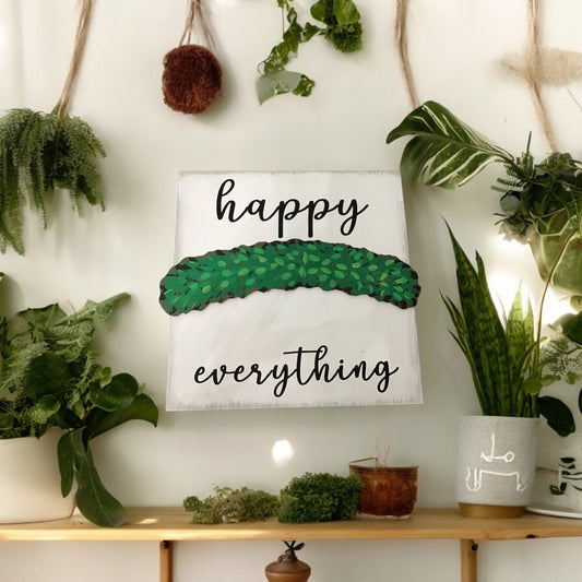 Round Top Interchangeable Garland Sign