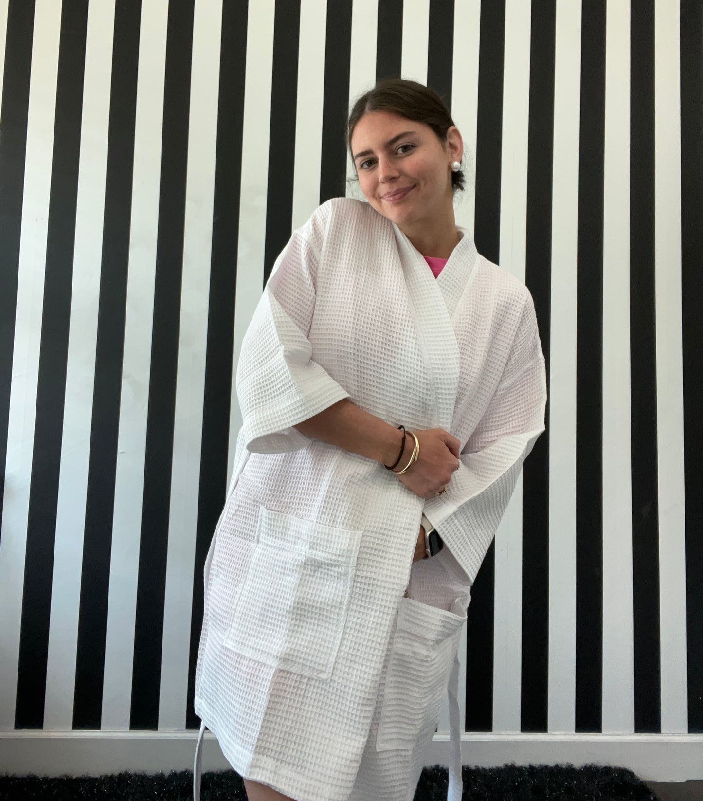 White Cotton Robe