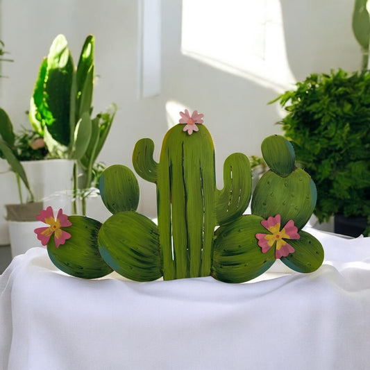Round Top Cactus & Flowers